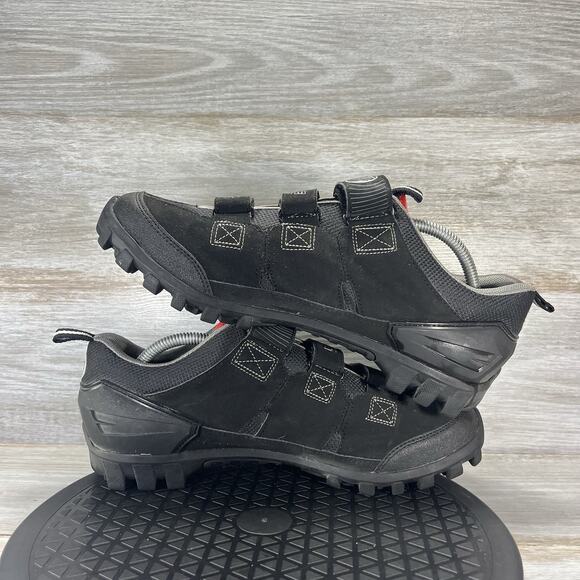 Bontrager Women’s Race Mountain Black MTB Cycling Shoes Size 45 US 11 - Picture 8 of 9